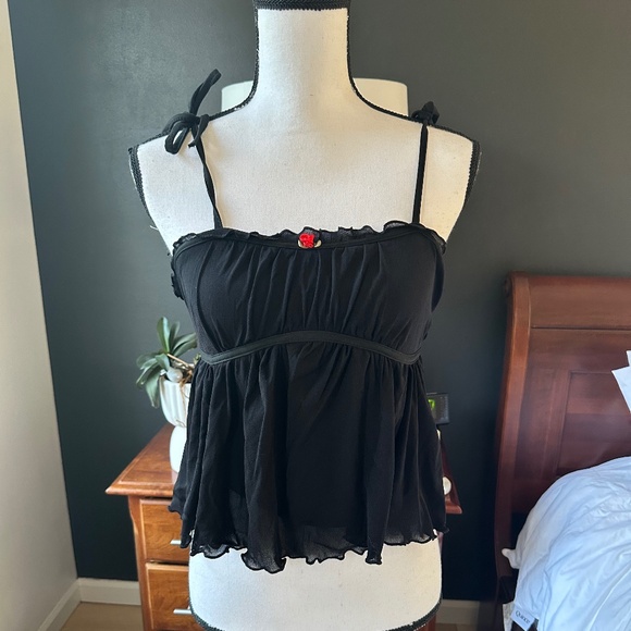 New Black camisole tank top - size M - Picture 1 of 4